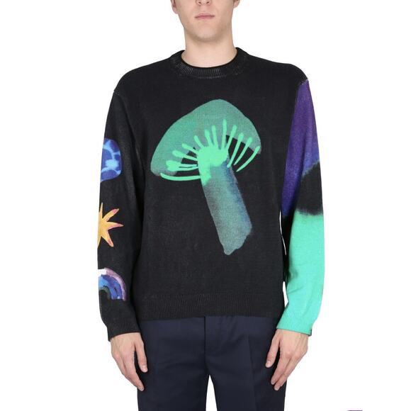 Rare! NWT $325 Paul Smith print Sweater/Jumper, Small - Picture 2 of 8